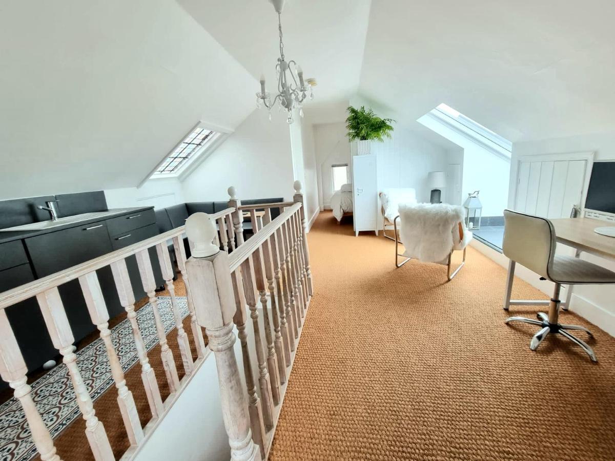 West Hill Retreat Seaview Balcony Chic Loft Studio & Free Parking Hastings Luaran gambar